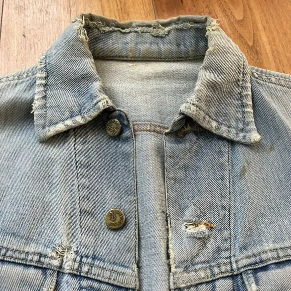 Vintage LEE Denim Rider Jacket 1960s Small